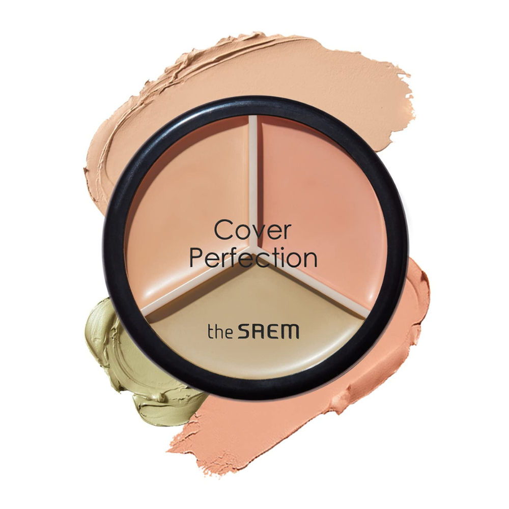 The Saem Perfection Triple Pot Concealer Corrector de Color 01